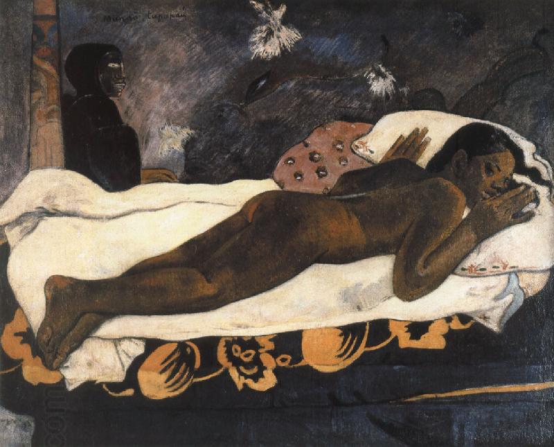 Paul Gauguin l esprit des morts veille oil painting picture